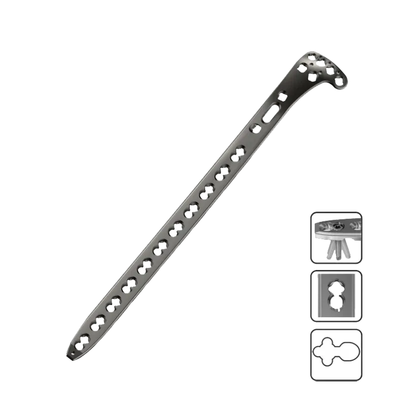 Locking Variable Angle Proximal Lateral Tibia Plate 3.5/4.0mm
