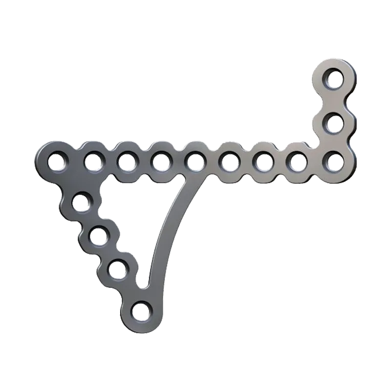 3.5mm Locking Pelvis Infrapectineal plate
