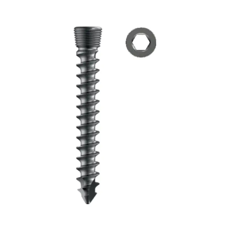 4.0mm Locking Head Cancellous Screw Full Thread - Self Tapping (Hex Drive)
