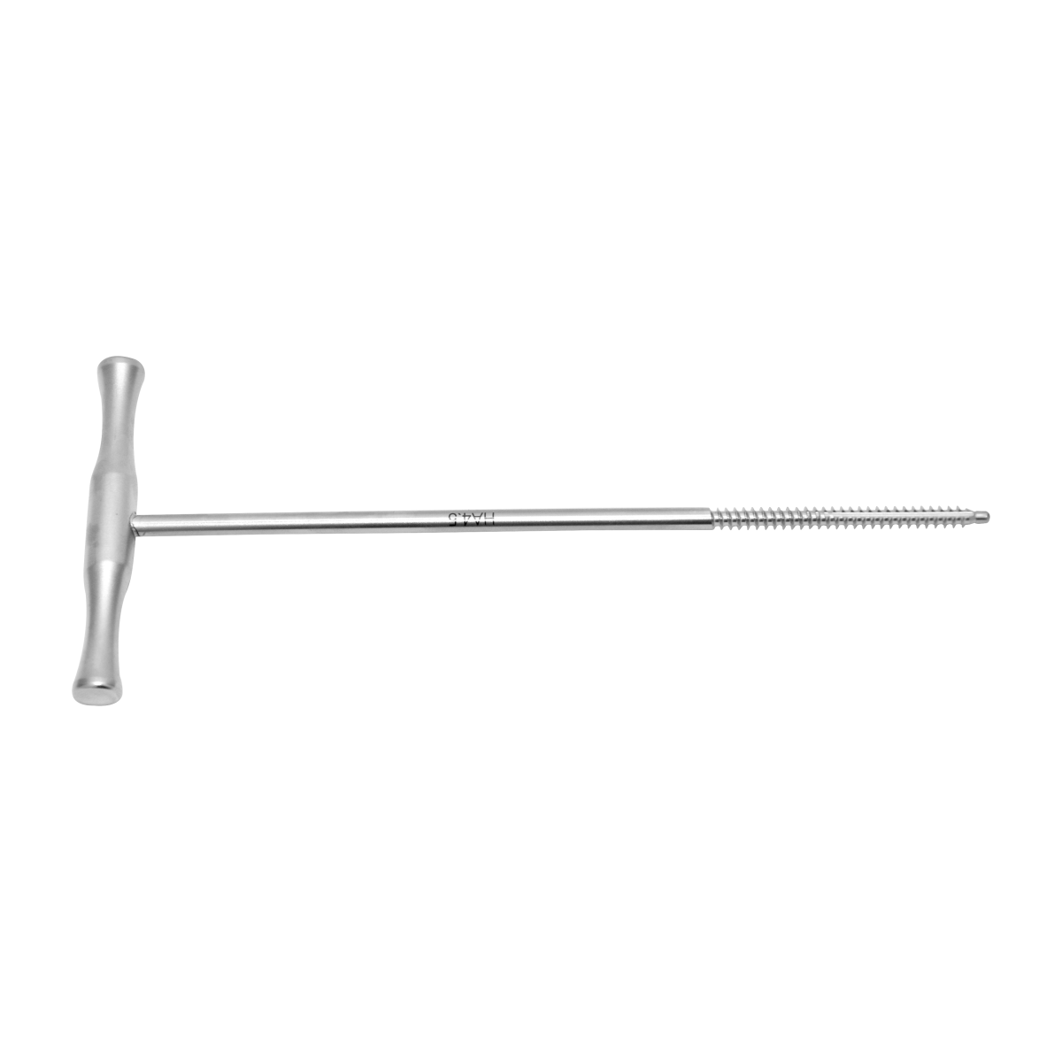Bone Tap with T - Handle Dia. 4.5mm Thread Length 55mm, Total Length 175mm