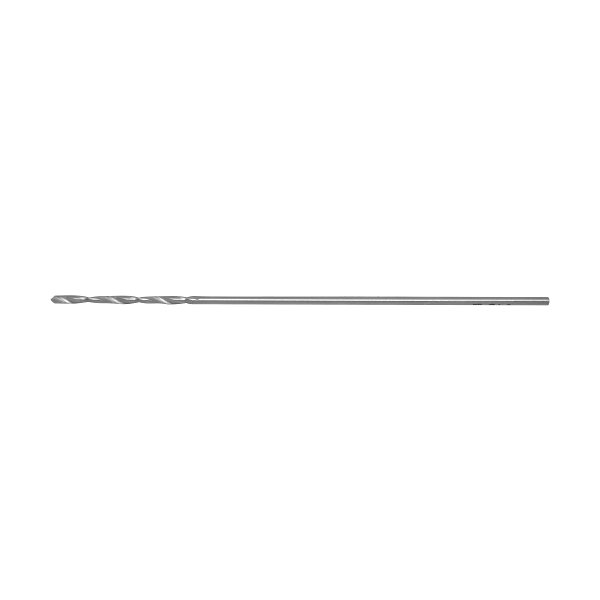 Drill Bit - S.S. - Plain Shank, Jacob Chuck End Dia. 2.7mm X 115mm Long