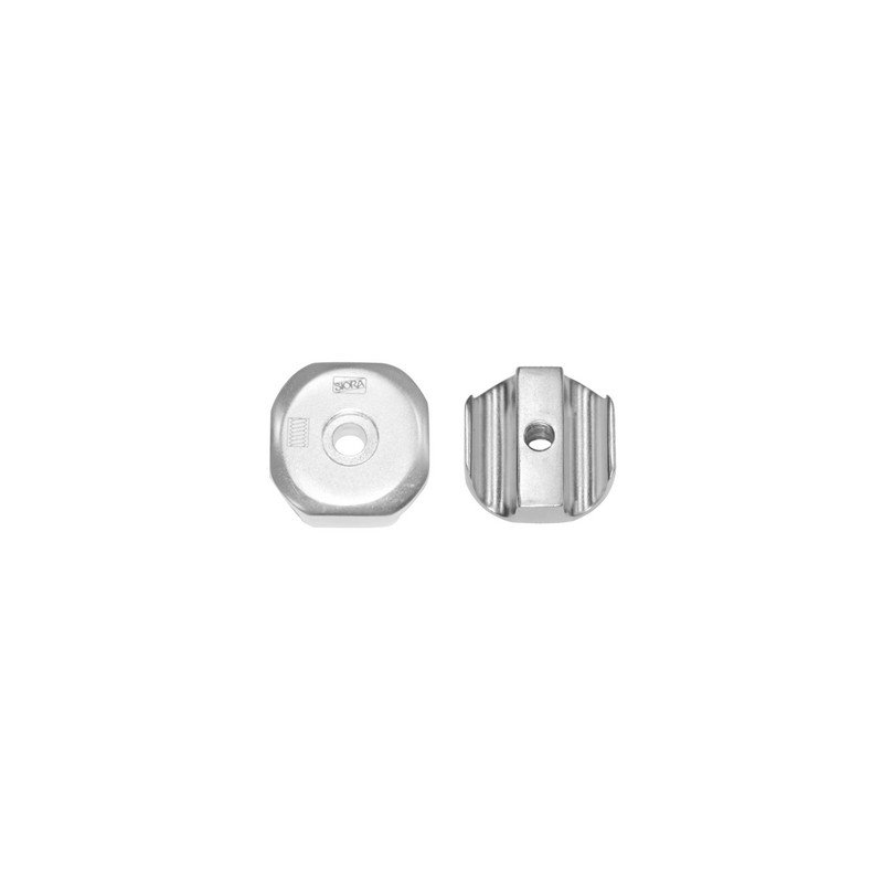 Small Fixing Element for 4.0mm Rod with Thread – S.S