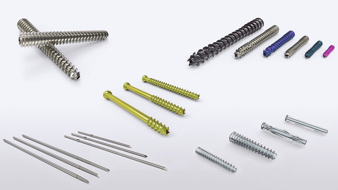 Cortical Cancellous and Self-tapping Screw Types