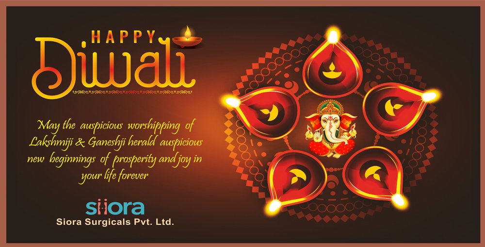 Diwali Greetings from Siora Surgicals