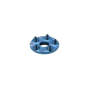 Spiked Ligament Washer Round Small (5 Spikes) (Titanium)