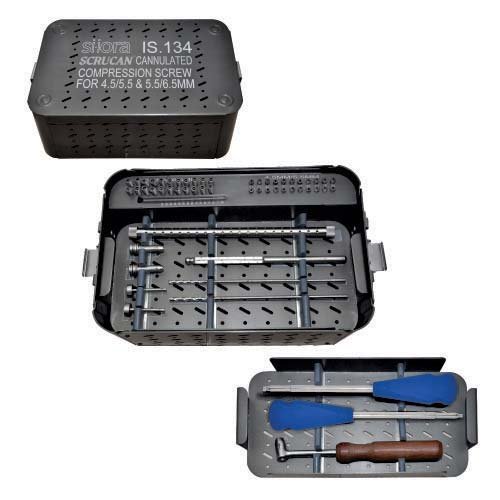 Graphic Set (Implant & Instrument) for 4.5/5.5 & 5.5/6.5mm Cannulated Screw