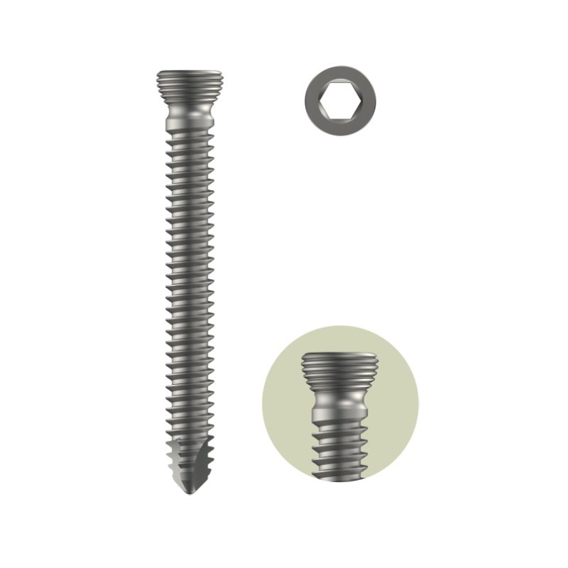3.5mm Variable Angle Locking Head Screw - Self Tapping (HEXDRIVE)