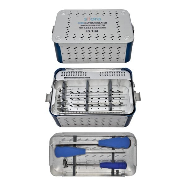 GRAPHIC SET FOR SCRUCAN CANNULATED COMPRESSION SYSTEM FOR 4.55.5 & 5.56.5MM