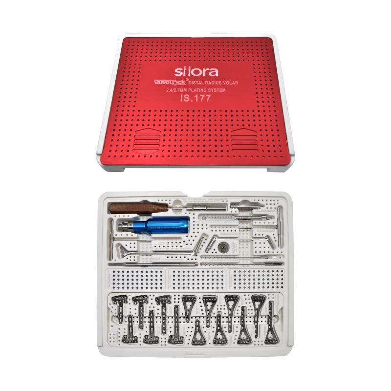 Distal Radius Variable Angle Locking Plate Set – Titanium