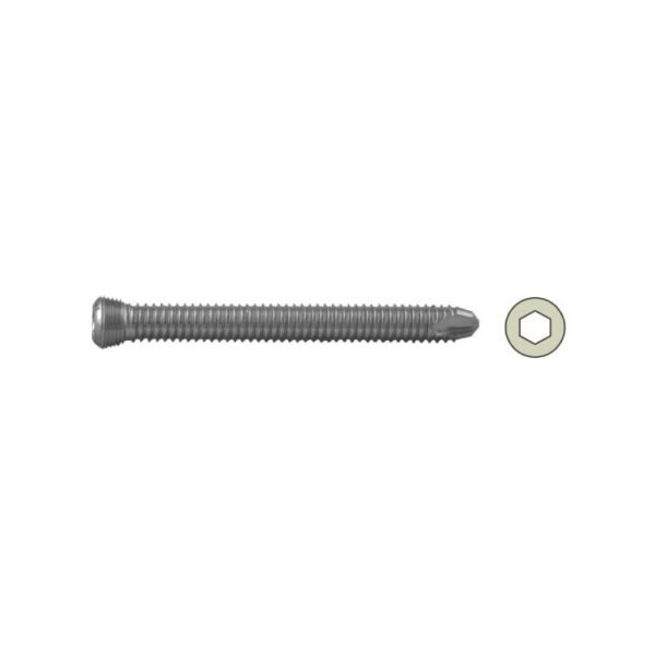 5.0mm Locking Head Screw - Self Tapping (HEXDRIVE)