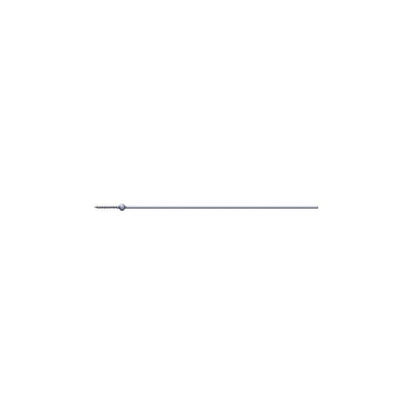 Threaded Compression Wire, Dia. 1.6mm, Length 150mm, Thread 15mm