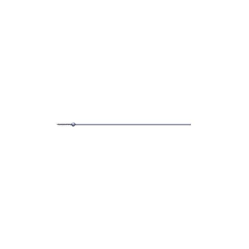 Threaded Compression Wire, Dia. 1.6mm, Length 150mm, Thread 15mm