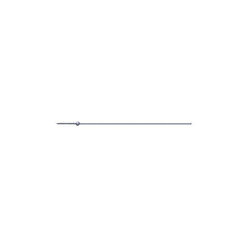 Threaded Compression Wire, Dia. 1.6mm, Length 150mm, Thread 20mm