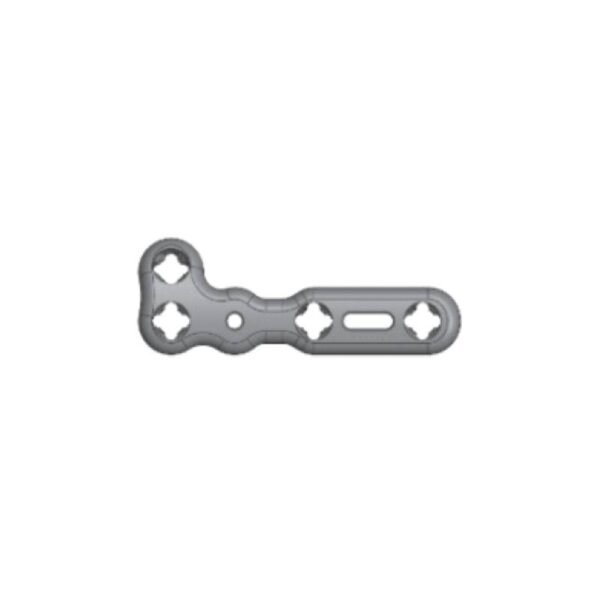 Variolock L-Fusion Plate 2.4/2.7mm (Short) 37mm Length – Right – Titanium