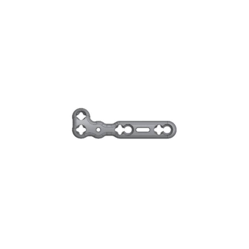 Variolock L-Fusion Plate 2.4/2.7mm (Standard) 44mm Length - Right - Titanium