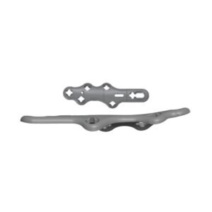 Variolock Metatarsophalangeal Fusion Plate 2.4/2.7mm (6 Hole) 10° Right – Titanium
