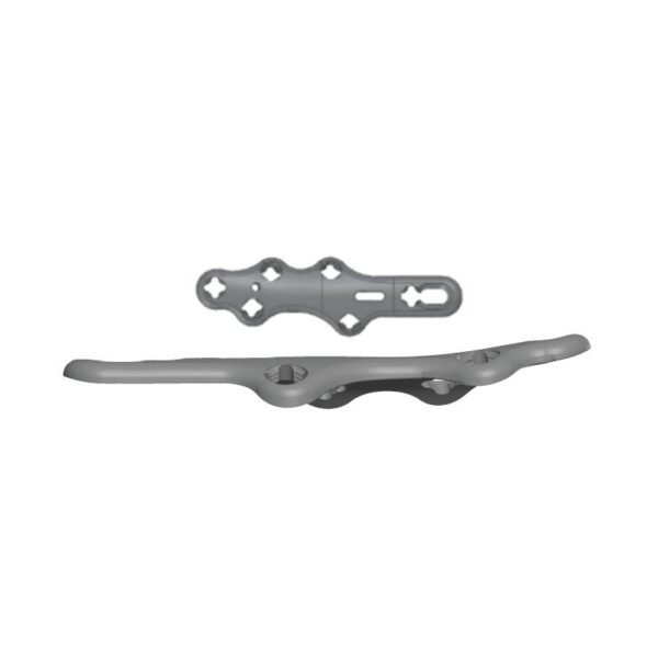 Variolock Metatarsophalangeal Fusion Plate 2.4_2.7mm (6 Hole) 10° Right - Titanium