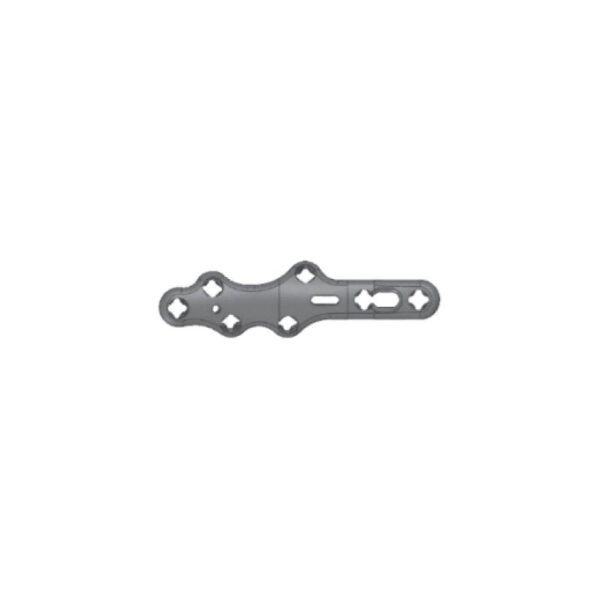 Variolock Metatarsophalangeal Fusion Plate 2.4/2.7mm (7 Hole) 5° Left – Titanium