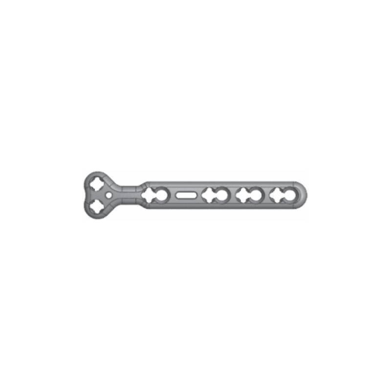 Variolock Tarsometatarsal Fusion Plate 2.4/2.7mm(Long) 61mm Length -Titanium