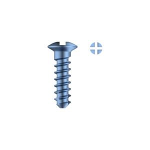 CMF – Cross Drive NON Locking Screw – Self Tapping – 1.5 mm Dia