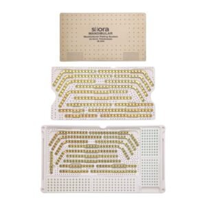 Mandibular Maxillofacial Reconstruction Plate (2.4mm Thickness) 2.4mm Screws System