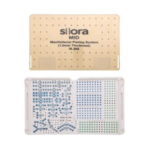 Mid Maxillofacial Plate (1.0mm Thickness) 2.0mm Screws System