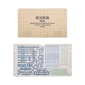 Mid Maxillofacial Plate (1.5mm Thickness) 2.0mm Screws System
