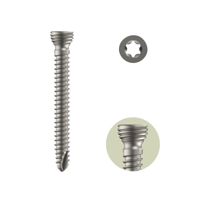 2.4mm Variable Angle Locking Head Screw - Self Tapping (STARDRIVE)