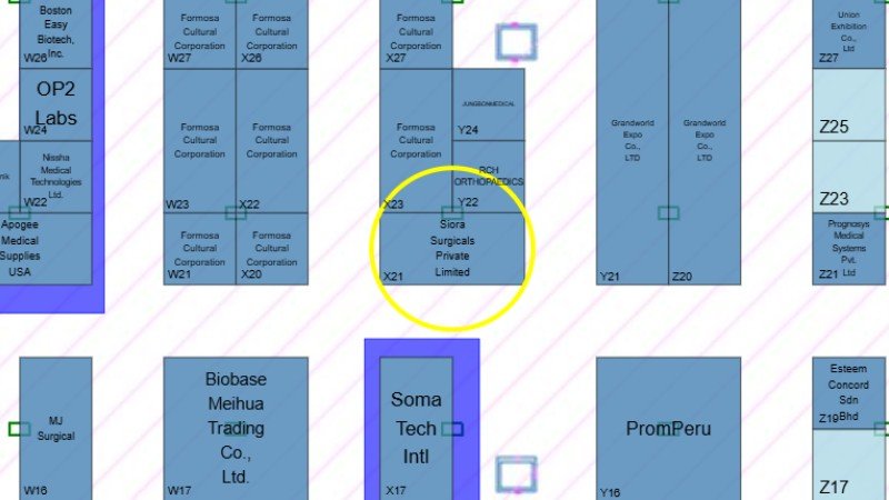 Fime expo stall here