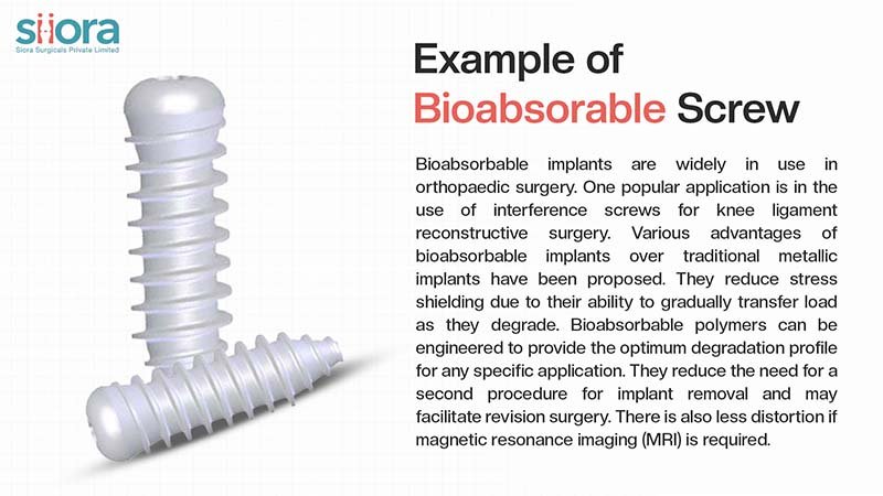 Bioabsorable Screw
