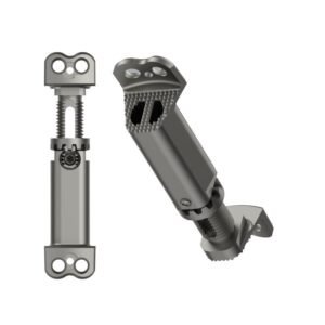 Corpectomy Expandable Cage with Plate – Titanium