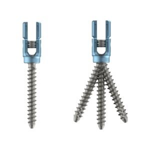 Pedilux Polyaxial R-Line Reduction Pedicle Screw – Titanium