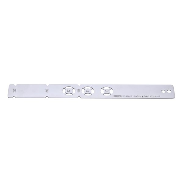 Graphic Measuring Scale for Ankle Nail