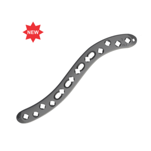 Variolock Locking Variable Angle Mid Shaft Clavicle Plate 2.4/2.7mm – Titanium