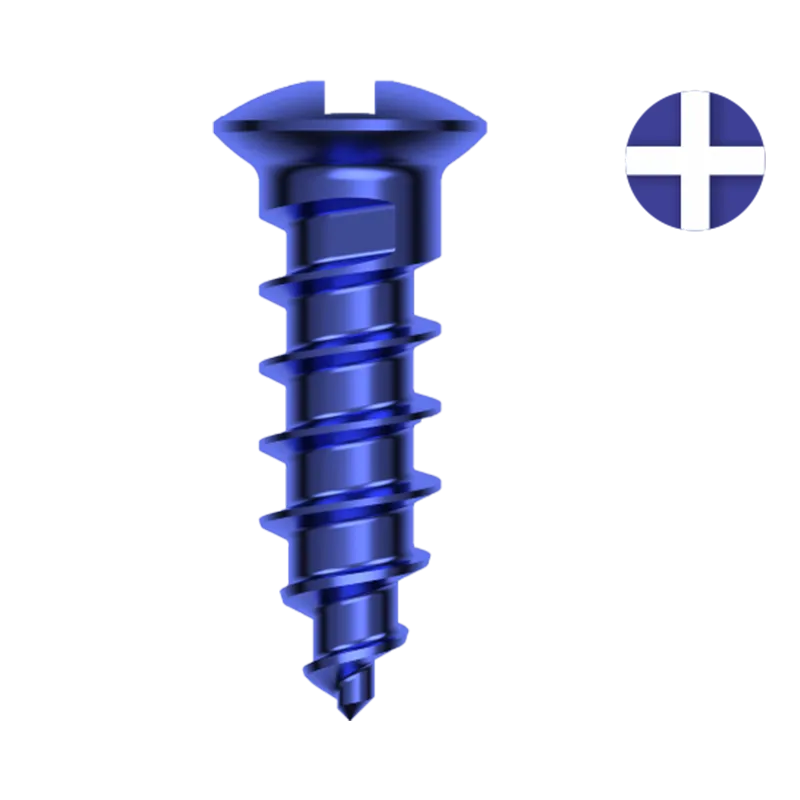 CMF - Cross Drive LOCKING Screw Self Tapping - 2.0 mm Dia