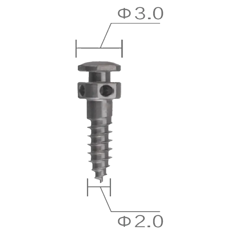 CMF – Inter Maxillary Fixation Screw 2.0 mm Dia.