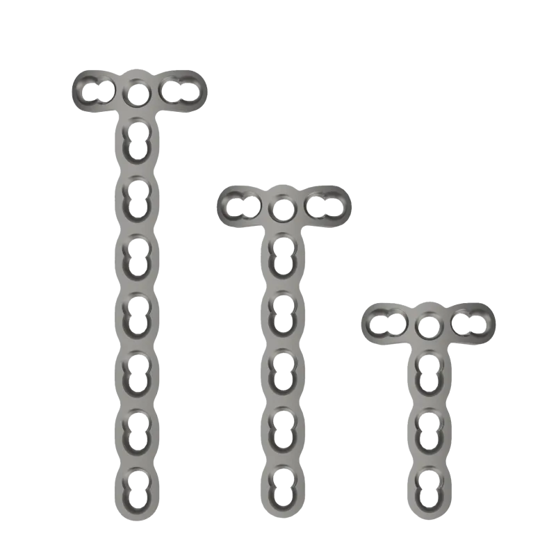 1.5/2.0 MM LCP-T-Plate 3 Holes Head