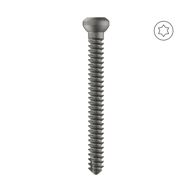 Cortical Screw Self Tapping (Star Drive) 1.5mm Dia.