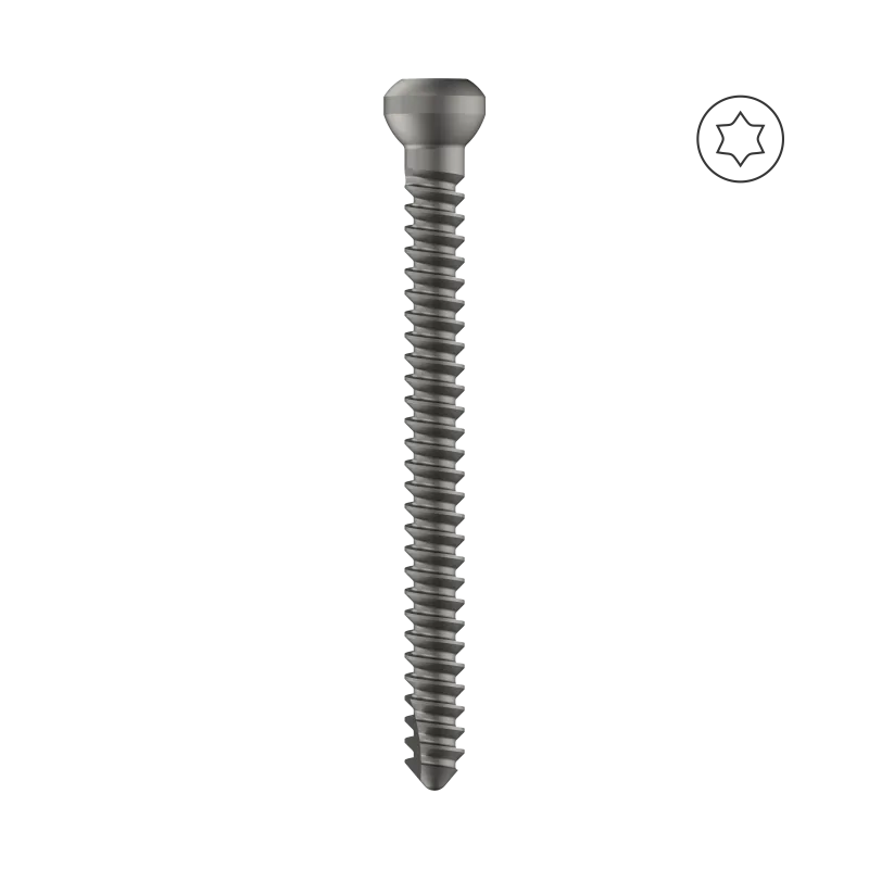 Cortical Screw Self Tapping (Star Drive) 2.0mm Dia.