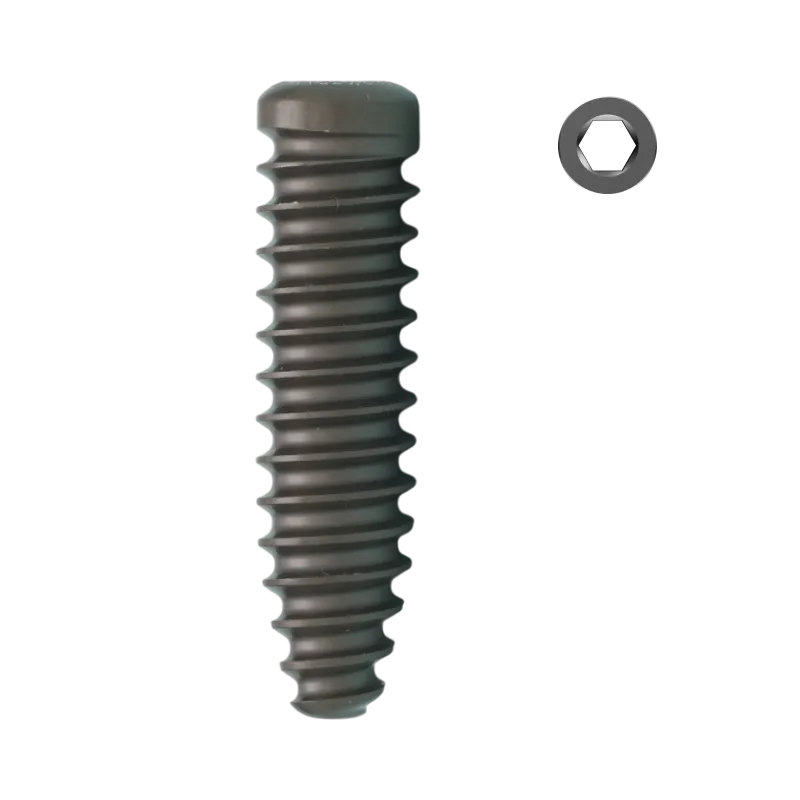 Interference Screw Without Head – Titanium (ACL Screw) – Hex Drive