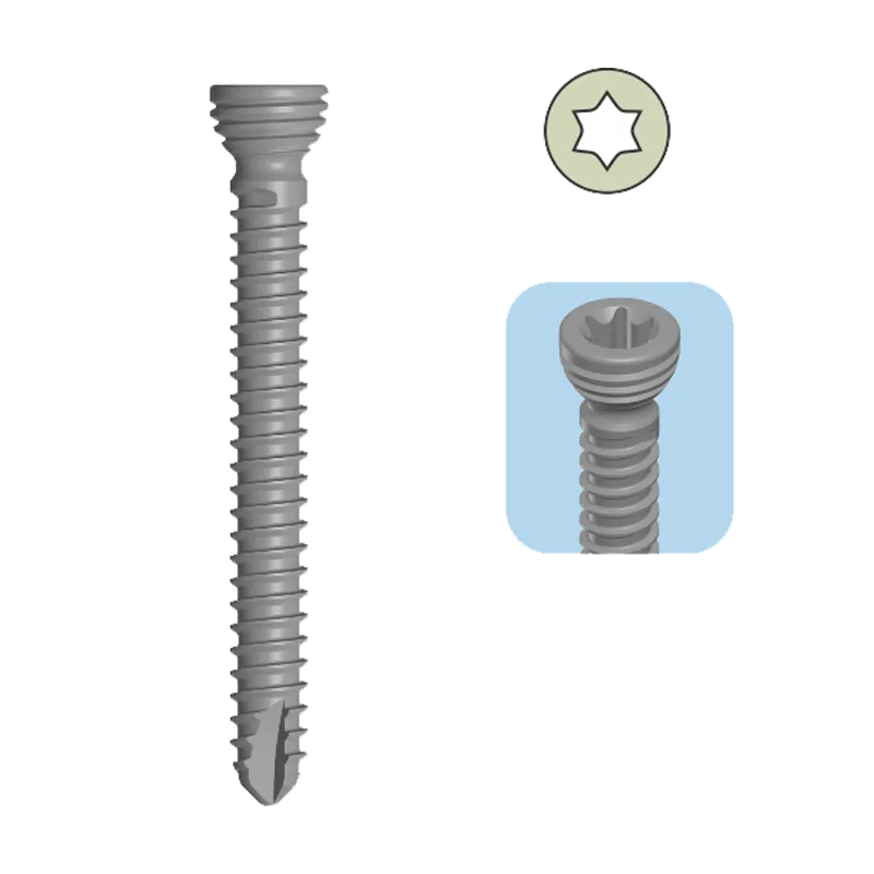 Variolock 2.4mm Locking Head Screw – Self Tapping (STARDRIVE)