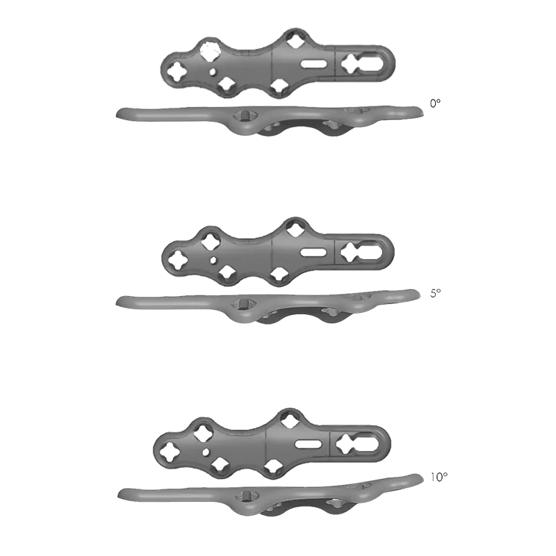 Variolock Metatarsophalangeal Fusion Plate 2.4/2.7mm (6 Hole)