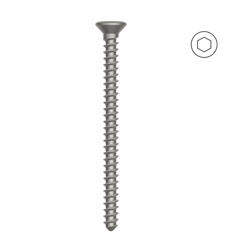1.5mm Cortical Screw - Low Profile - S.S.