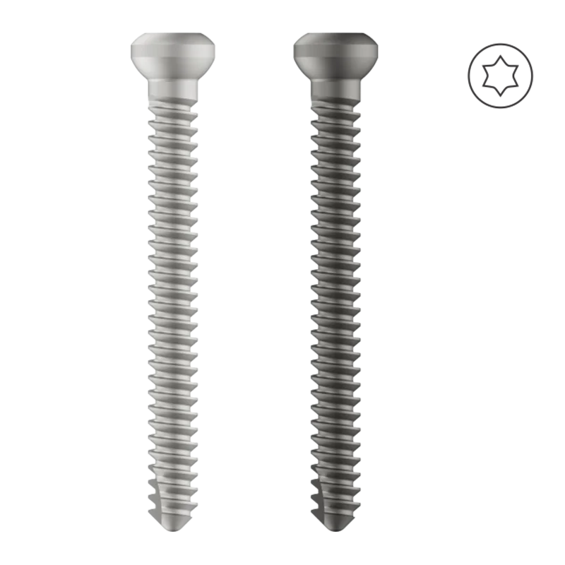 2.0mm Dia. Cortical Screw Self Tapping (Star Drive)