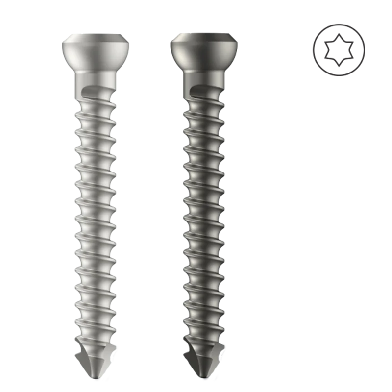 2.4mm Cortical Screw – Self Tapping - Star Drive