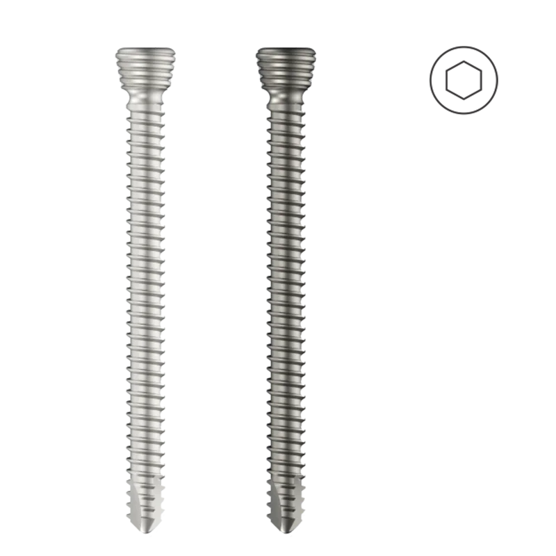 2.4mm Locking Head Screw – Self Tapping (HEXDRIVE)
