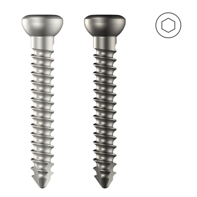 2.7mm Cortical Screw – Self Tapping (HEXDRIVE)