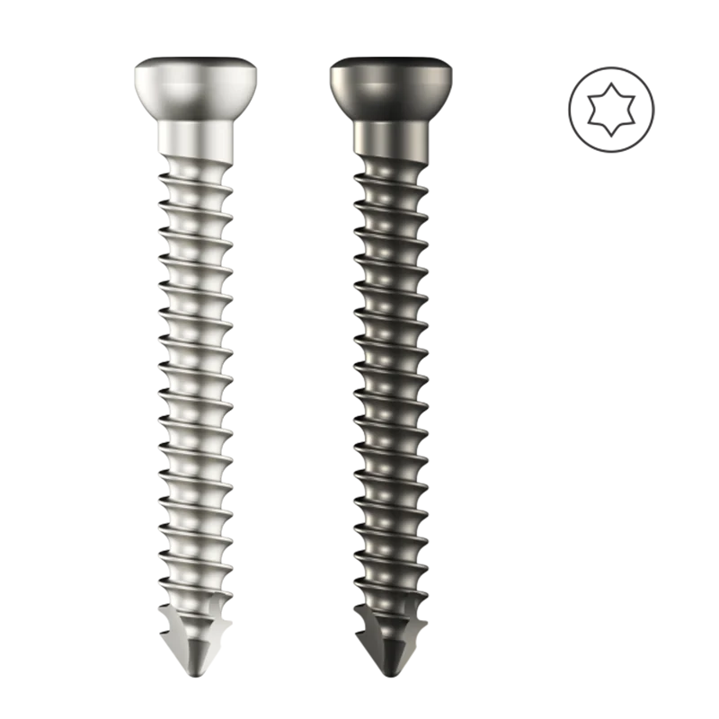 3.5mm Cortical Screw – Self Tapping​ (Star Drive)