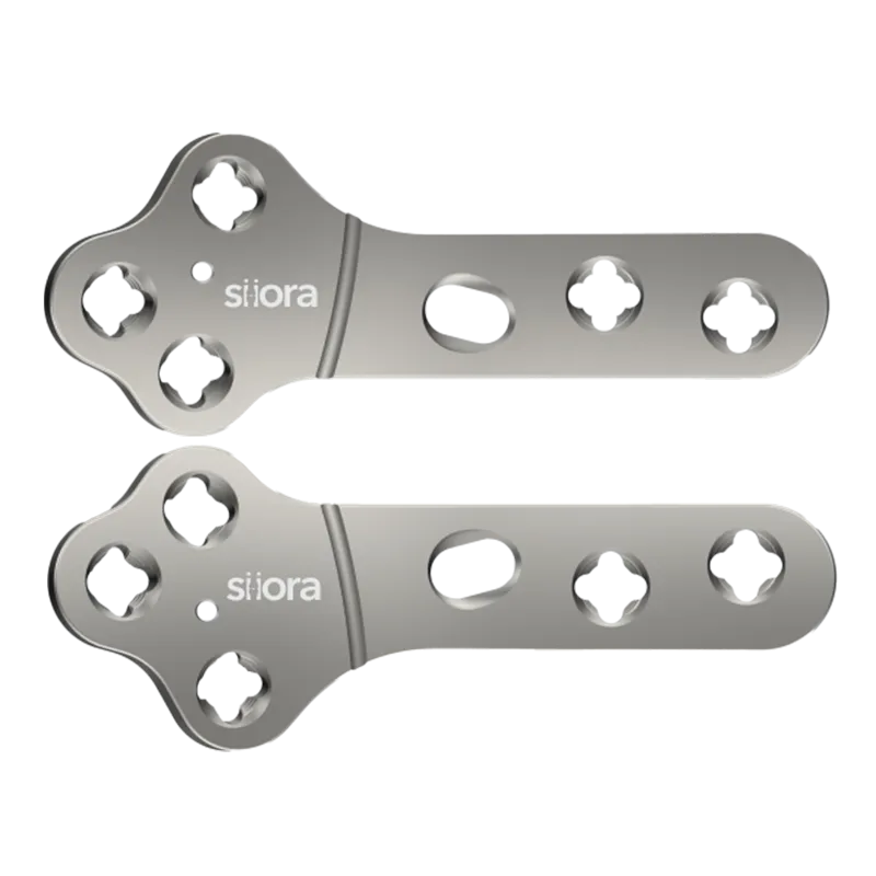 POLYLOCK 2.7mm Locking TPLO N-II Plate, 3 Holes - Length 46mm
