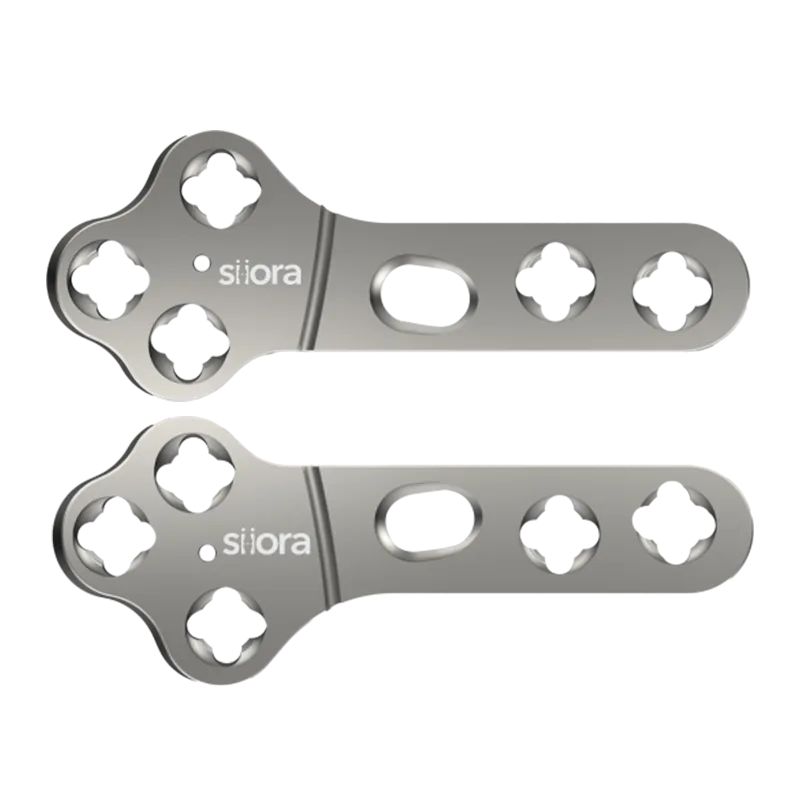 POLYLOCK 3.5mm Small Locking TPLO N-II Plate, 3 Holes - Length 51mm